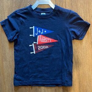 Janie and Jack boys varsity shirt